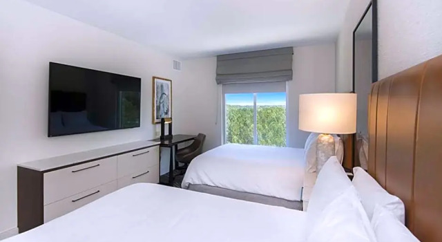 Четырёхместный люкс с 2 комнатами Embassy Suites by Hilton Raleigh Durham Airport Brier Creek