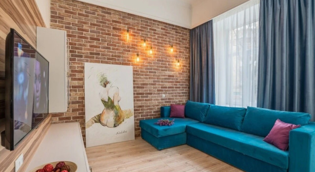 Апартаменты с 2 комнатами Апартаменты KievApts, ул. Софиевская, 18