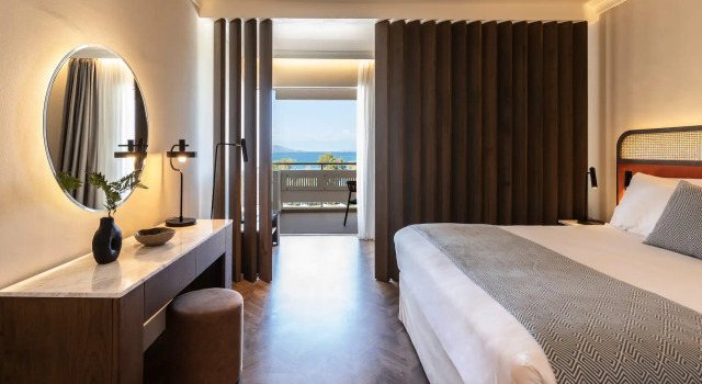Двухместный номер Deluxe с видом на море Kerkyra Blue Hotel & Spa by Louis Hotels