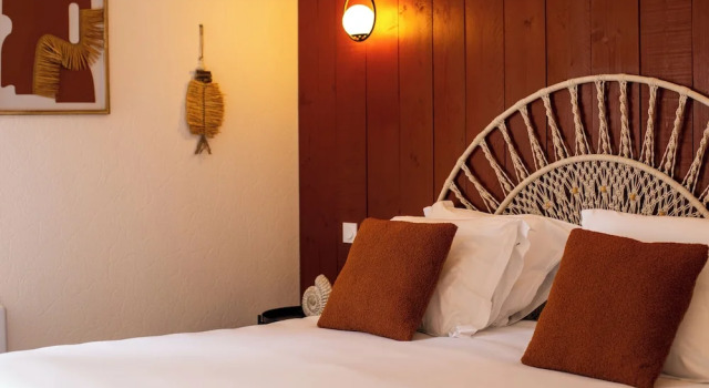 Номер Comfort с видом на сад Hôtel de la Brière et Restaurant Les Krapados
