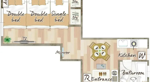 Апартаменты MAISON Shin-Nakano201