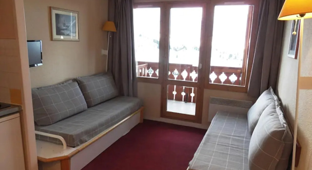 Belle Plagne 2 Room Apartment on Slopes for 5 People of 27 mÂ² Th309, Забронировать Апартаменты/квартира Бель-Плань Ла-Плань-Тарантез