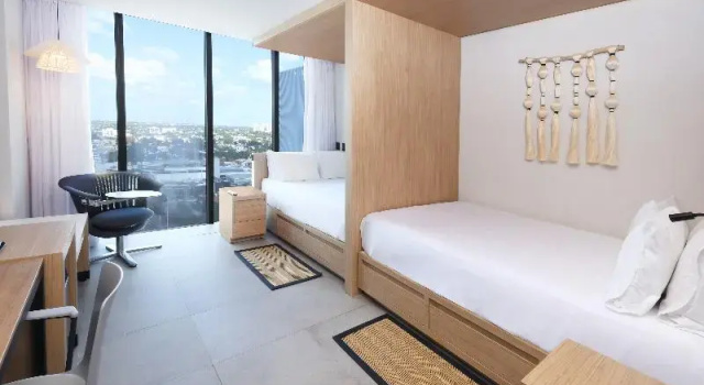 Четырёхместный номер Standard с видом на город Crowne Plaza Merida by IHG