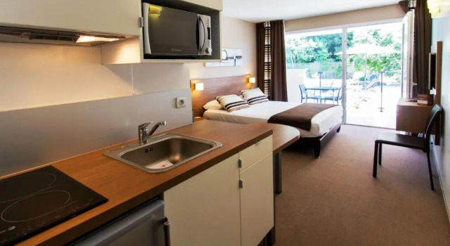 O podwyższonym standardzie dwuosobowy pokój Forme-Hotel Montpellier