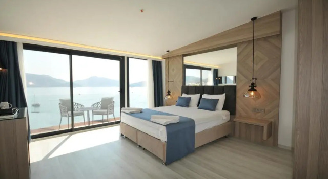Двухместный номер Deluxe с видом на море Class Beach Otel
