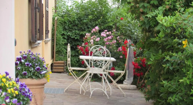 Апартаменты с видом на сад Casa Angolo delle Rose