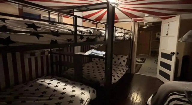 Bett im Wohnheim Salida Cirque-Haus