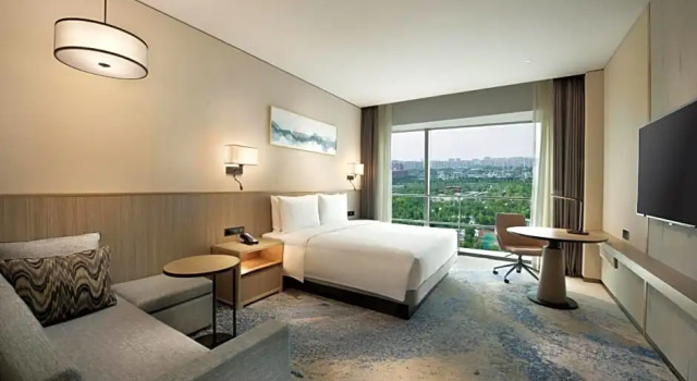 Двухместный номер с видом на сад Hyatt Place Taiyuan Longcheng