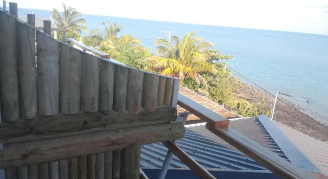 Standaard Tweepersoonskamer met balkon en  uitzicht op zee Le Pandanus