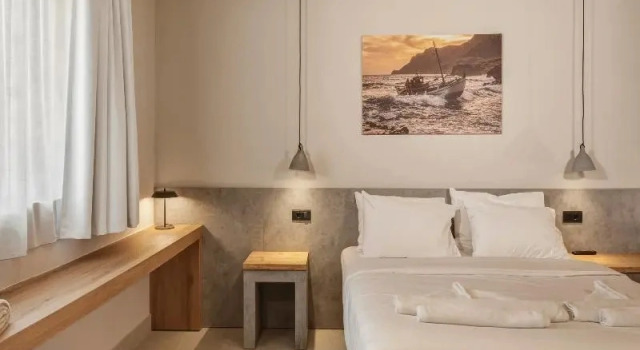 Двухместный люкс c 1 комнатой с видом на море Volta Seaside Boutique Hotel