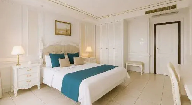 Люкс с 2 комнатами с видом на море Manju Meisu Hotel (Qionghai Boao Baolian City Branch)