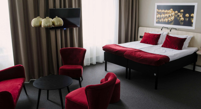 Четырёхместный семейный номер Standard Best Western Hotel Svava