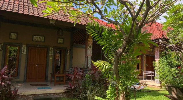 Двухместный номер Deluxe с красивым видом из окна Pondok Shindu Guest House