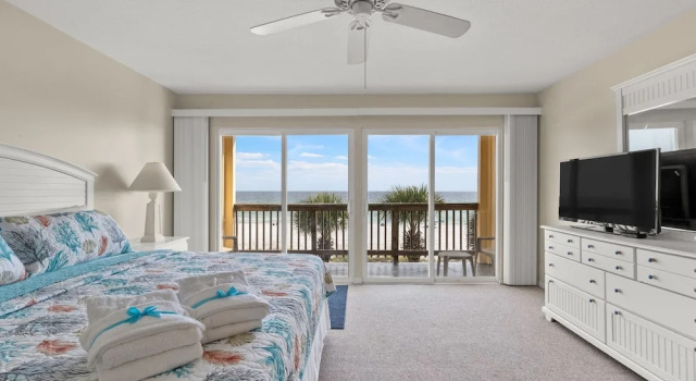 Номер Standard 2bd/2.5ba Gulf Front Townhome Near Pier Park! Gulf Views! Beach Access!