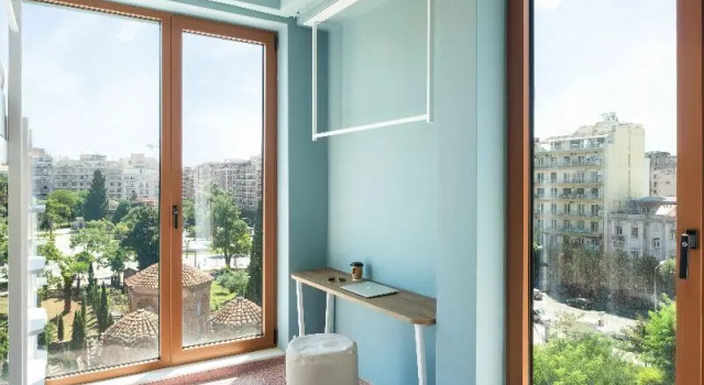 Двухместный номер Standard с видом на парк Zeus is Loose Hostel