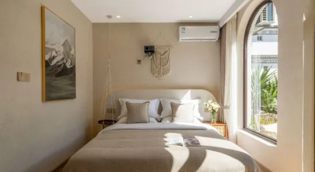 Кровать в общем номере Dali Chaoyu Qingchen Guanshan Homestay