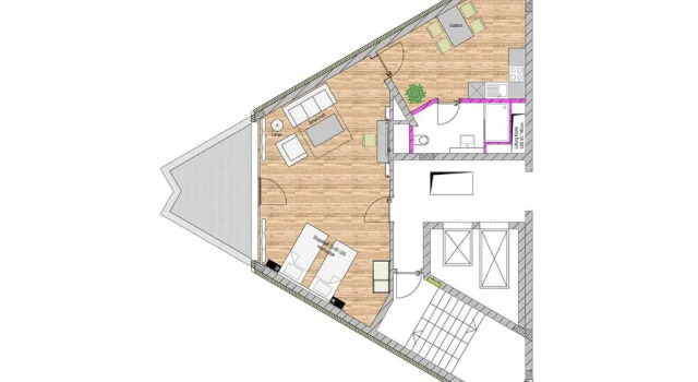 Апартаменты Boardinghouse Das RUNDUM