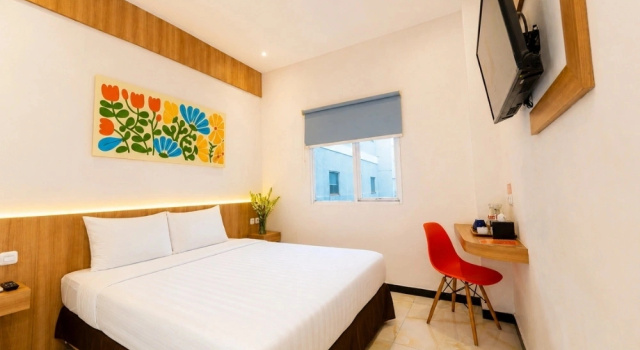 Superior Doppel Zimmer mit Blick auf den Park Front One Hotel Airport Solo