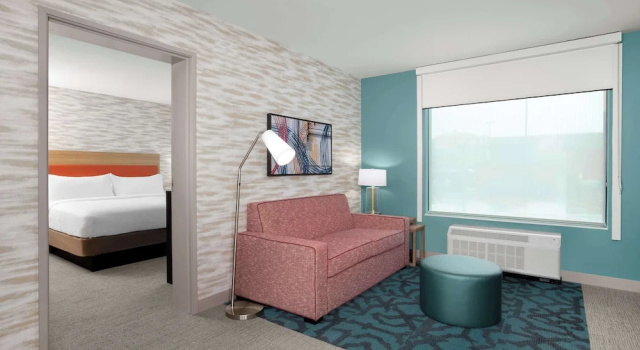 Люкс c 1 комнатой Home2 Suites By Hilton Owatonna