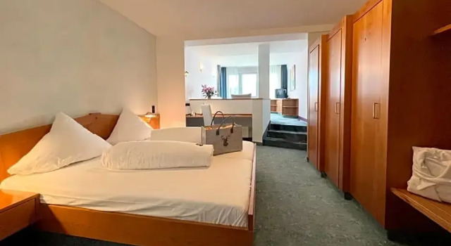 Номер Deluxe Hotel Am Hirschhorn - Wellness - Spa - and more