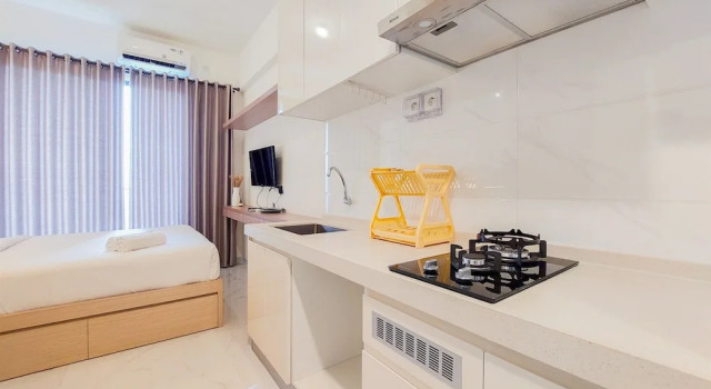 Estudio Comfy Studio Room At 31St Floor Sky House Bsd Apartment