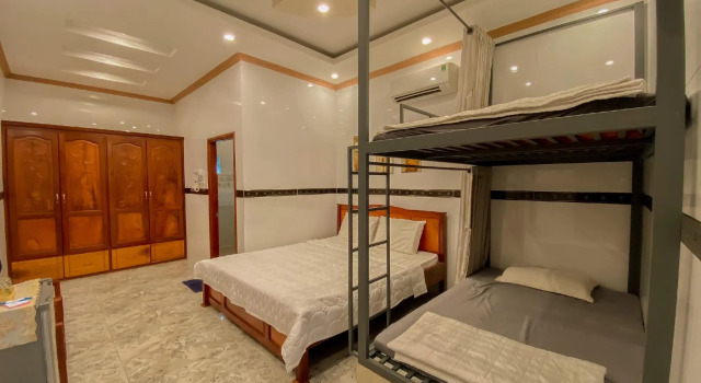 Четырёхместный семейный номер Standard CT Morning Hotel