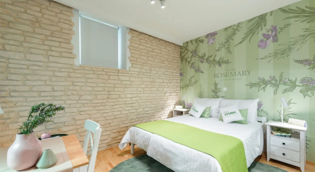 Апартаменты Цокольный этаж c 1 комнатой Sun Spalato Mak Apartments
