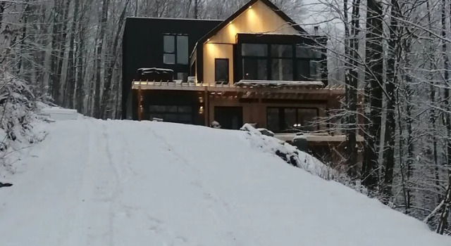 Шале с 2 комнатами с видом на горы Magnifique Chalet En Montagne