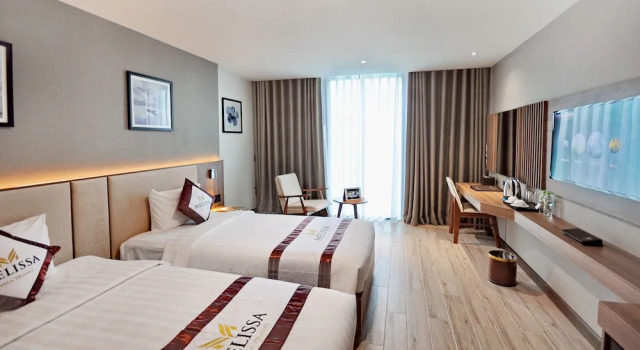 Номер Deluxe с видом на море Melissa Hotel Nha Trang