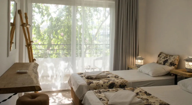 Двухместный номер Economy с балконом Pataros Hotel