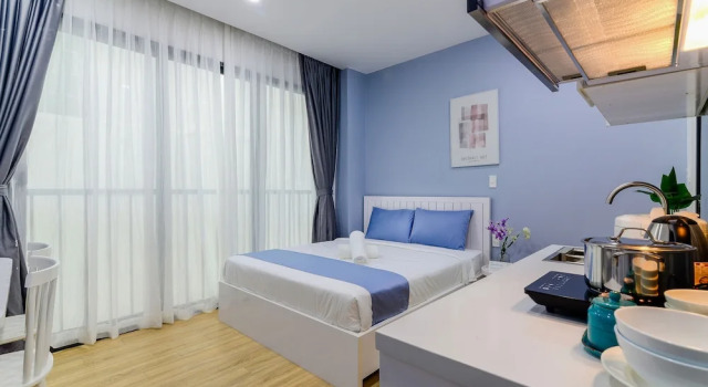 Двухместная студия Superior Cozrum Homes - Saphera Residence