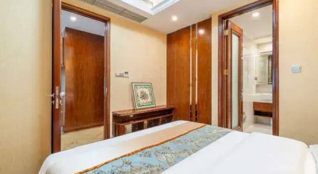 Семейный люкс с 2 комнатами с красивым видом из окна Dalian Xinhaian Scenic Hotel (Venice Water City)