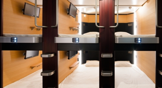 Капсула Sauna & Capsule Hotel Rumor Plaza