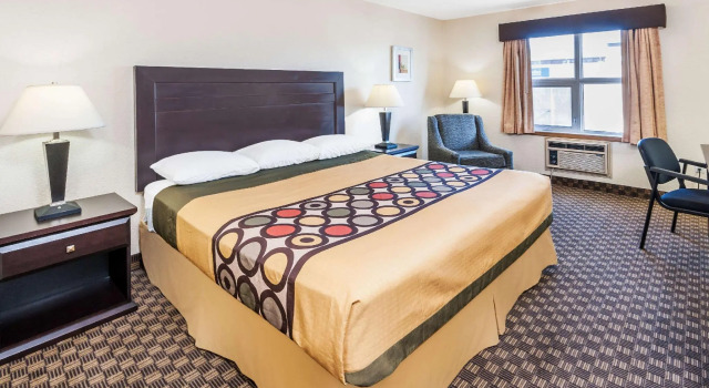 Двухместный номер Standard Super 8 by Wyndham Calgary/Airport