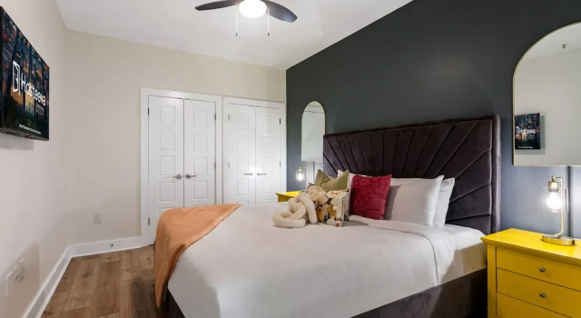 Семейный номер Standard с 4 комнатами Mardi Gras Suites NOLA's 4BR Elegance