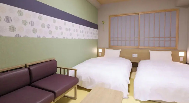 Двухместный номер Standard Natural Hot Spring Higo no Yu Onyado Nono Kumamoto