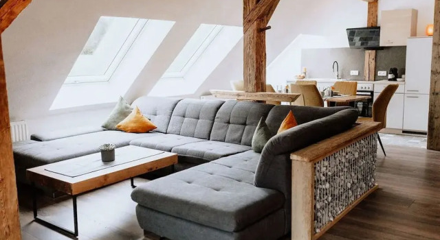 Апартаменты с балконом Das Schutzhaus am hohen Camper