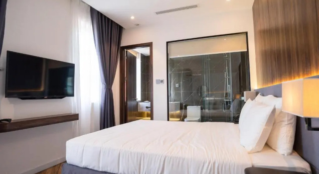 Двухместный номер Deluxe с балконом Calidum Phu Quoc Hotel
