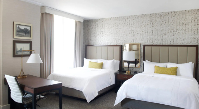 Четырёхместный номер Standard Marriott Syracuse Downtown