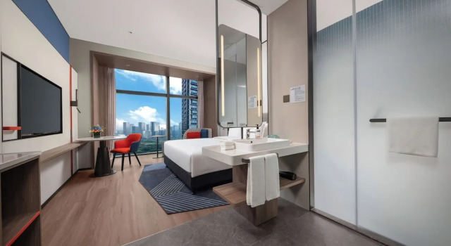 Двухместный номер Standard с видом на город Holiday Inn Express Shenzhen Futian Center by IHG