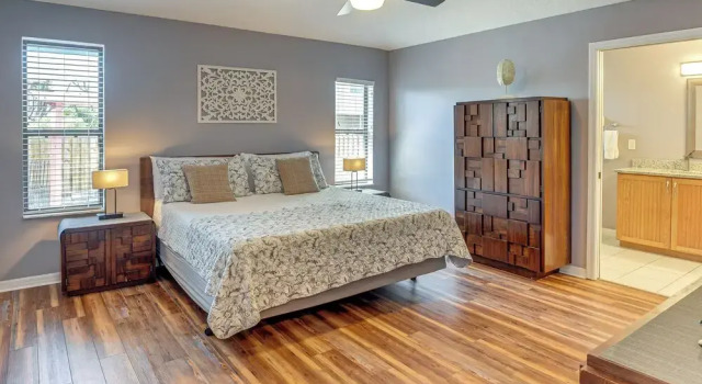 Walk to Beach! Palm Coast Oasis w/ Pool