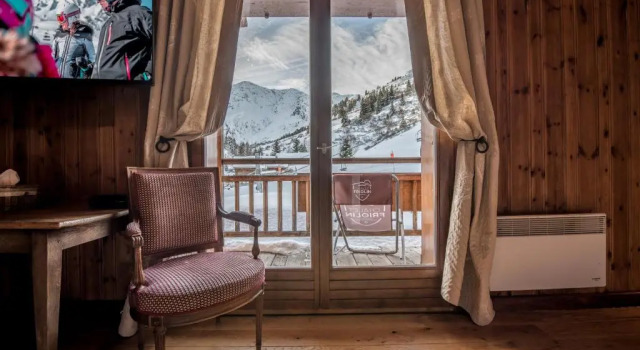 Семейный номер Standard с видом на горы Chalet Du Friolin
