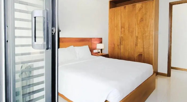 Апартаменты с 2 комнатами с видом на море Maple Hotel & Apartment