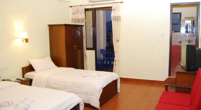 Трёхместный номер Standard с балконом Butterfly Lodge