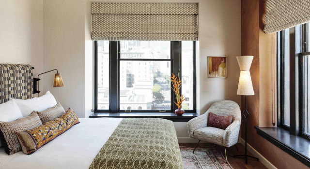Двухместный номер Deluxe Downtown Los Angeles Proper Hotel, a Member of Design Hotels