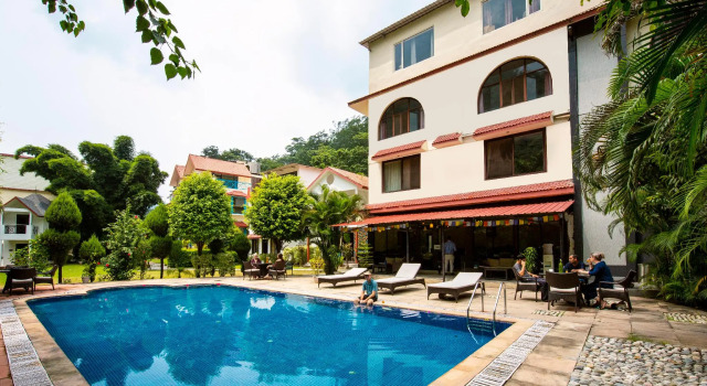 Sattva Spa & Wellness Retreat, Rezerwuj Ośrodek wypoczynkowy Hotele w Uttarakhand z basenem, Basen