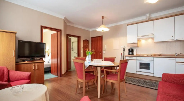 Апартаменты с 2 комнатами Aparthotel Hohenzollern