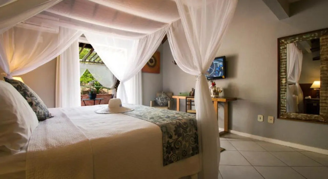 Семейный номер Standard с видом на сад Pedra da Laguna Boutique Hotel SPA