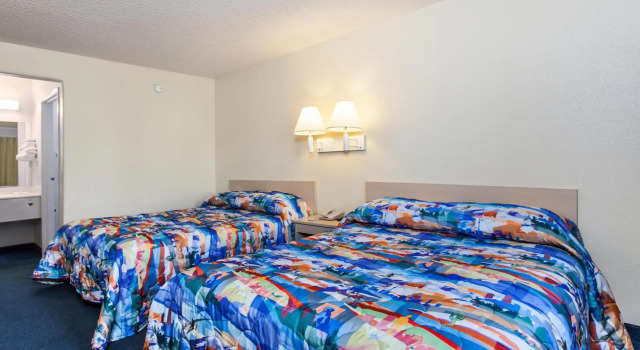 Standard- dobbelt værelse Motel 6 Modesto CA