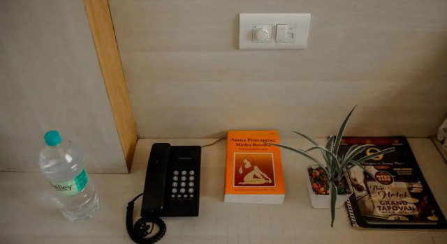 Люкс с балконом Hotel Grand Tapovan